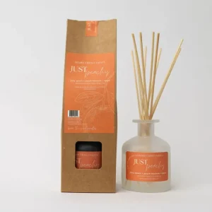 Prairie Creek Candles Candles^Reed Diffuser - Just Peachy