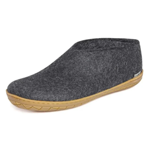 Glerups Glerups^Shoe with Honey Rubber - Charcoal