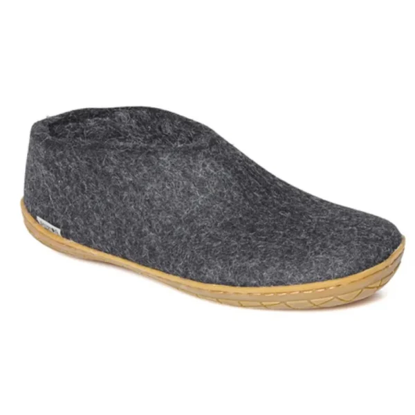 Glerups Glerups^Shoe with Honey Rubber - Charcoal