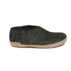 Glerups Glerups | Glerups^Shoe with Leather Sole - Forest