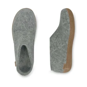 Glerups Glerups | Glerups^Shoe with Leather Sole - Grey