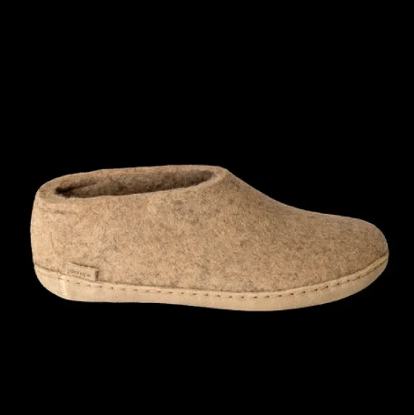 Glerups Glerups^Shoe with Leather Sole - Sand