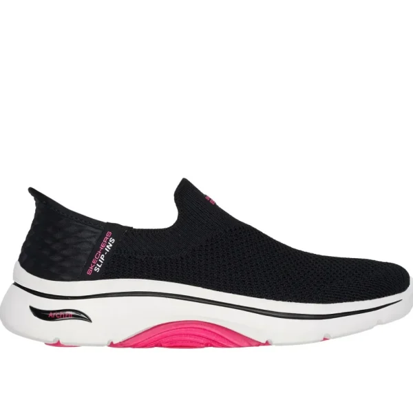 Skechers Casual^Slip-ins: GO WALK Arch Fit 2.0 - Val - Black/Hot Pink