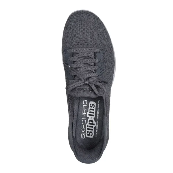 Skechers Casual^Slip-ins: Newbury St - Our Time - Charcoal