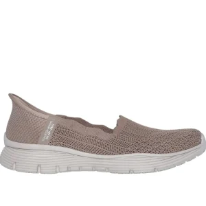 Skechers Casual^Slip-ins: Seager - Believe It - Dark Taupe