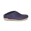 Glerups Glerups^Slip-on with Leather Sole - Purple