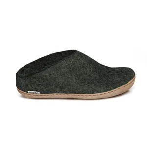 Glerups Glerups | Glerups^Slip-on with Leather Sole - Forest