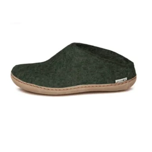 Glerups Glerups | Glerups^Slip-on with Leather Sole - Forest