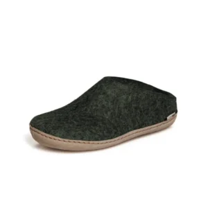 Glerups Glerups | Glerups^Slip-on with Leather Sole - Forest