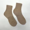 Very J Women's^Solid Quarter Sporty Socks - Taupe Mix