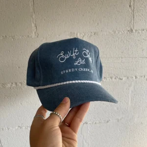 Swift Shoe Ball Caps^Speedy Creek Trucker Hat - Blue/White