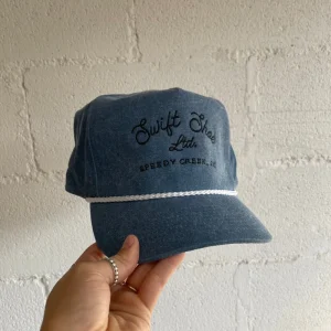 Swift Shoe Ball Caps^Speedy Creek Trucker Hat - Blue/Black