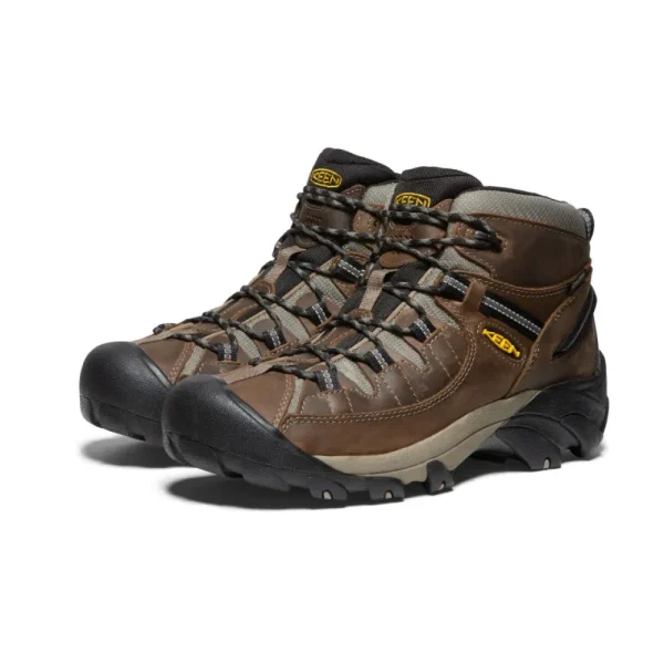 Keen Hiking & Hunting^Targhee II Mid WP - Shitake/Brindle