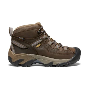 Keen Hiking^Targhee II Mid WP - Slate Black/Flint Stone