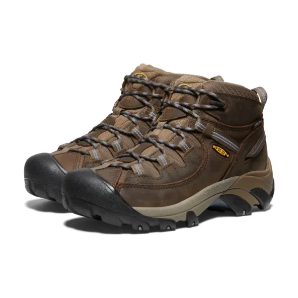 Keen Hiking^Targhee II Mid WP - Slate Black/Flint Stone