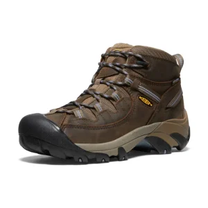 Keen Hiking^Targhee II Mid WP - Slate Black/Flint Stone