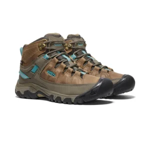 Keen Hiking^Targhee III Mid WP - Toasted Coconut/Porcelain