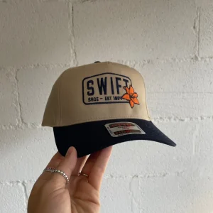 Swift Shoe Ball Caps^Tiger Lily Hat - Beige/Navy