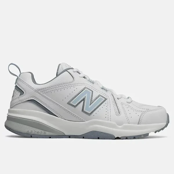 New Balance Athletic & Hiking^608v5 - White with Light Blue