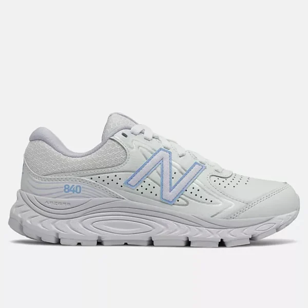 New Balance Orthopedic & Duty | Athletic & Hiking^840v3 - White with Silent Grey