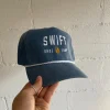 Swift Shoe Ball Caps^Wheat Trucker Hat - Blue