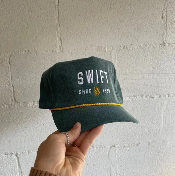 Swift Shoe Ball Caps^Wheat Trucker Hat - Green