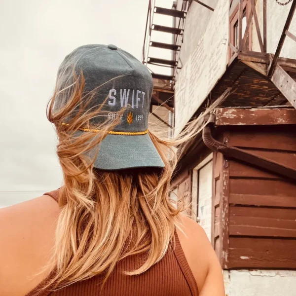 Swift Shoe Ball Caps^Wheat Trucker Hat - Green