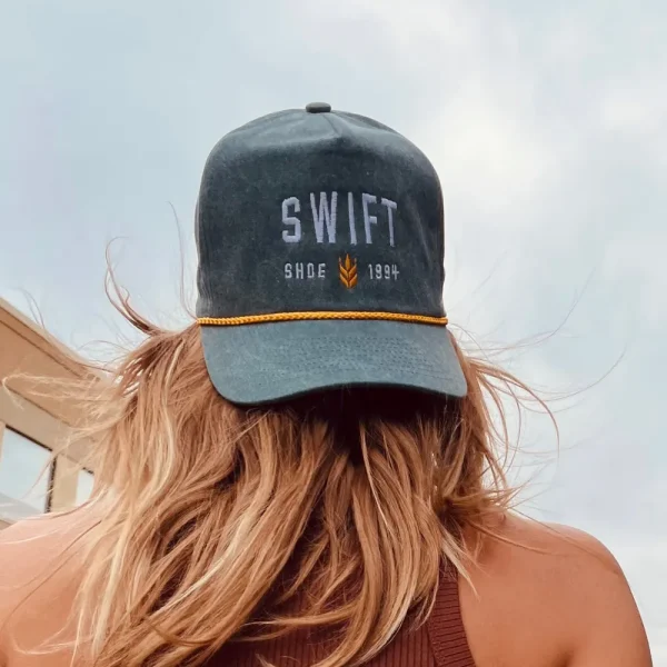 Swift Shoe Ball Caps^Wheat Trucker Hat - Green