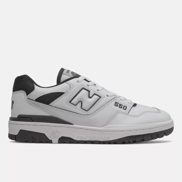 New Balance Sneakers^550 - White with Black