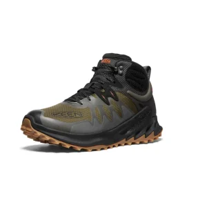 Keen Hiking & Hunting^Zionic WP - Dark Olive/Scarlet Ibis